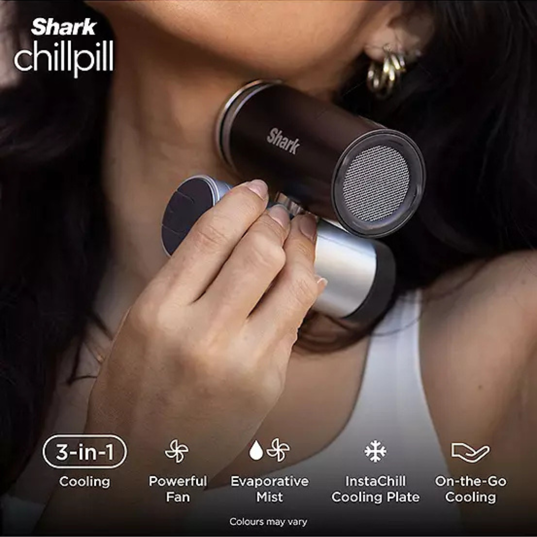 Shark ChillPill 3-in-1 Fan, Mist & InstaChill System FA022UKLV – Haze
